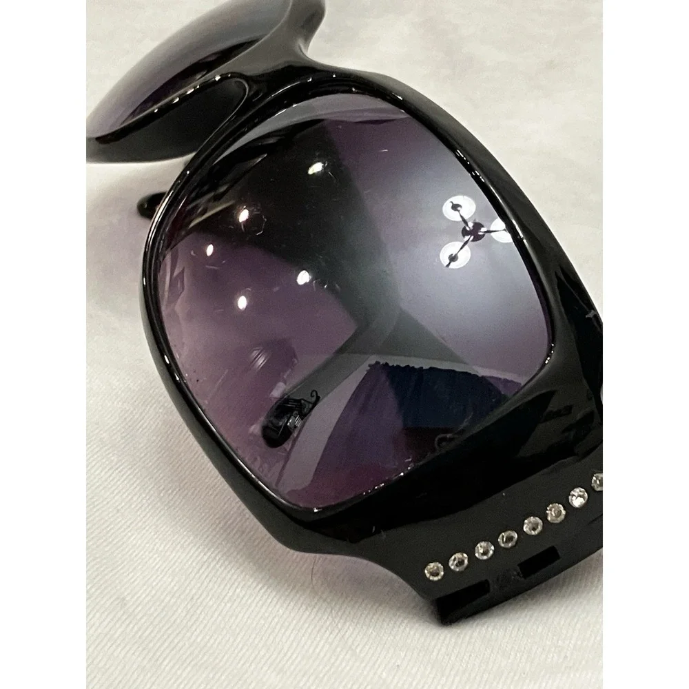 Texas A&M Aggies Rhinestones Black Sunglasses Heart Texas Gig ‘Em College Merch